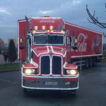Kultowa ciężarówka Coca-Coli w Białymstoku