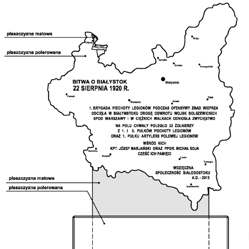 Tablica upamiętniająca Bitwę Białostocką stanie przy ul. Zwycięstwa