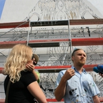 Nowy mural ozdobi blok przy ulicy Zwierzynieckiej. Powstanie wycinanka