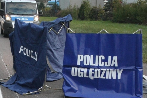 Uderzył w poloneza, potem potrąciła go ciężarówka. 60-latek nie żyje