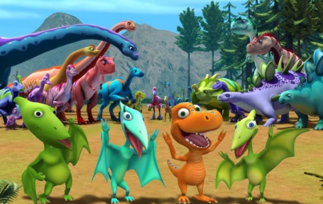 "Dinopociąg" bawi i uczy podczas Filmowych Poranków dla małych kinomanów