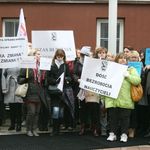 Podlascy nauczyciele protestowali przeciwko planowanej reformie edukacji