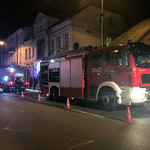 Pożar przy ul. Warszawskiej. Znaleziono 2 zwęglone ciała