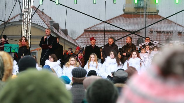 "Bądźmy ludźmi dobrej woli". Miejska Wigilia w Białymstoku [ZDJĘCIA]