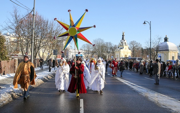 Było barwnie i podniośle. Orszak Trzech Króli w Białymstoku [ZDJĘCIA]