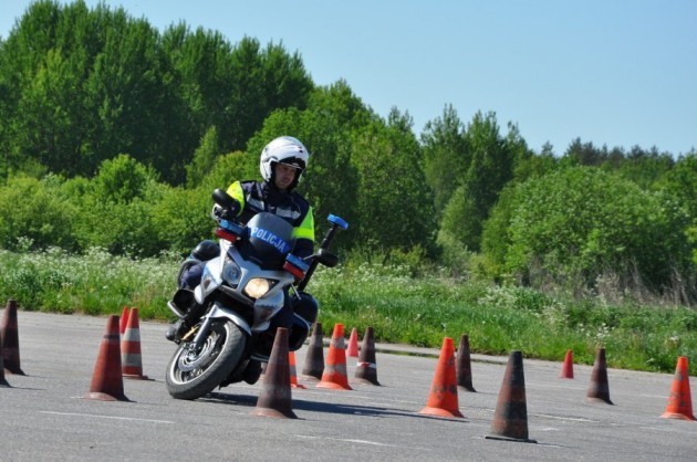 Wybrano najlepszego podlaskiego policjanta pionu ruchu drogowego