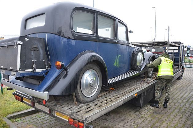 80-letni Rolls Royce zatrzymany na granicy