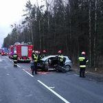 Wypadek między Horodnianką a Czarną Białostocką. Droga jest zablokowana