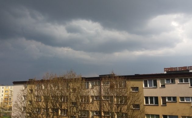 Burze nad Białymstokiem. Nagłe załamanie pogody