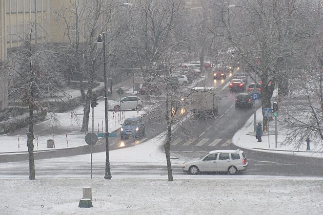 15 stycznia z opadami śniegu. Cały dzień będzie pochmurny