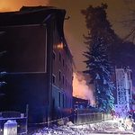 Pożar znanego hotelu. Z ogniem walczyło 19 zastępów straży pożarnej [ZDJĘCIA]