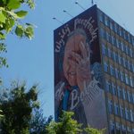 Białystok ma nowy mural. Promuje akcję 