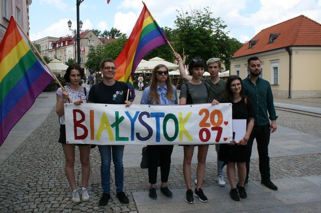 Marsz Równości w Białymstoku. "Chcemy czuć się tu jak u siebie"