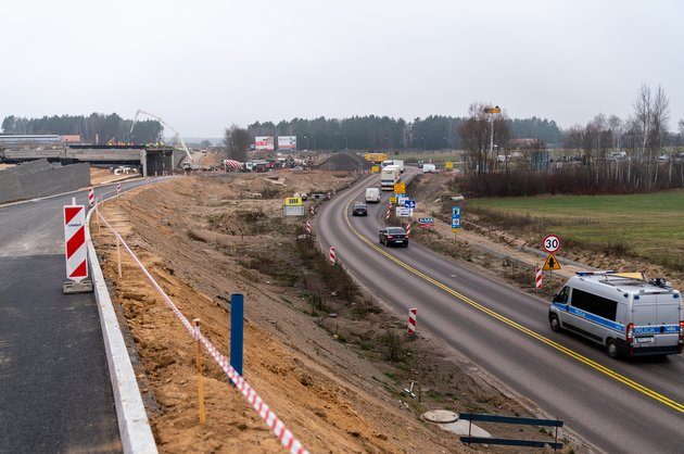 Kolejne miliony na budowę wylotu na Warszawę