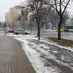 Szary dzień w Białymstoku. Prognozowane są opady śniegu