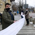 45 metrów podpisów pod petycją o ekspresówkę Białystok - Suwałki