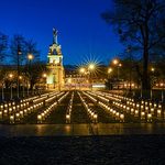 Białystok ofiarom pandemii. Zapłonęły 363 znicze