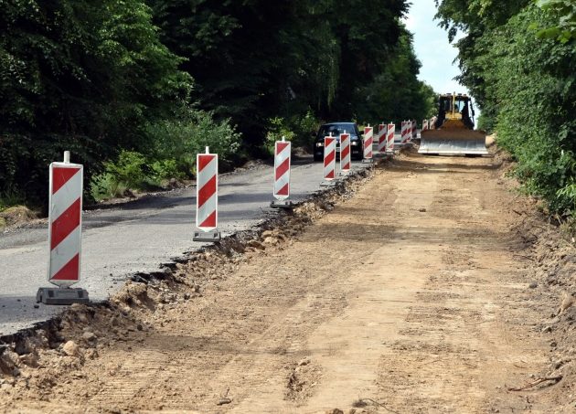 Ruch wahadłowy i objazdy. Ruszył remont drogi Wizna-Jedwabne