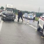 Wypadek na DK8. Opel uderzył w tył skody