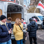 Manifestacja przed Konsulatem Generalnym Białorusi [ZDJĘCIA]