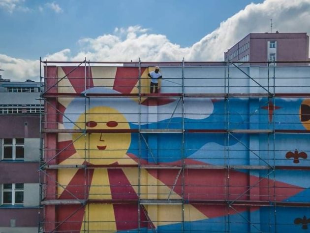 Mural ze słoneczkiem zniknie. Pojawi się coś zupełnie nowego