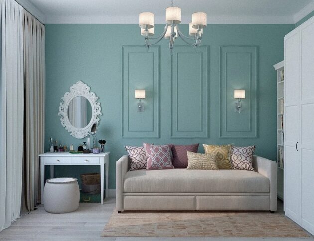 Najmodniejsze kolory ścian w salonie i sypialni. Jakie barwy królują?