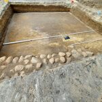 Odkrycie w czasie badań archeologicznych na dziedzińcu pałacu Branickich