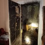W pożarze domu w Jedwabnem zginął mężczyzna