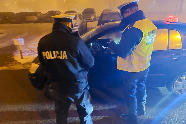 Kontrole TAXI na podlaskich drogach. Kara dla zagranicznego kierowcy sięgnęła 16 tys. zł