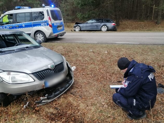 Spowodowali wypadek, po czym uciekli. Policja szybko odkryła dlaczego