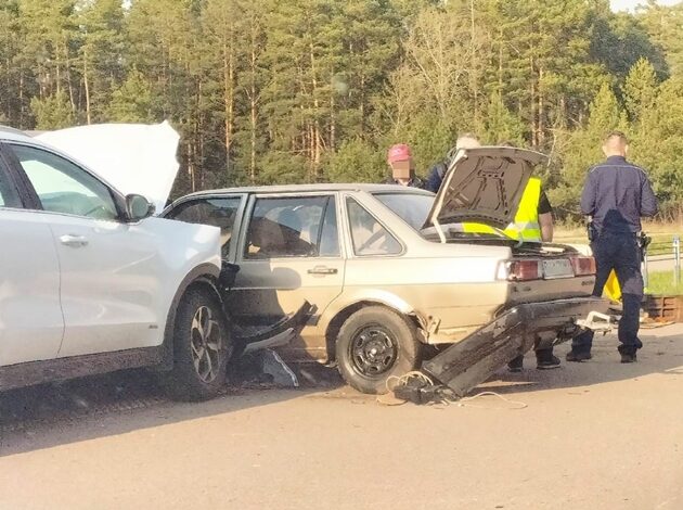 Wypadek na trasie Białystok-Łapy. Jedna osoba jest ranna