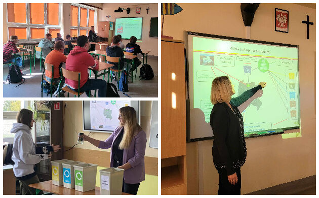 Urzędnicy miejscy z eko-misją w białostockich szkołach
