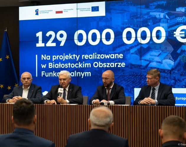 129 milionów euro dla Białostockiego Obszaru Funkcjonalnego. Na co pójdą te pieniądze?