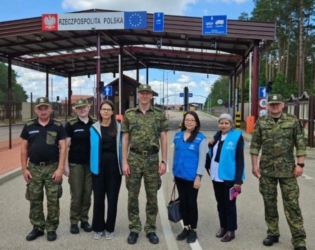 Delegacja z Biura Wysokiego Komisarza ds. Uchodźców z wizytą na Podlasiu