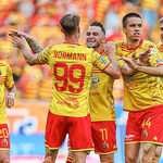 Kibice zobaczyli pięć goli. Jagiellonia z kompletem punktów!