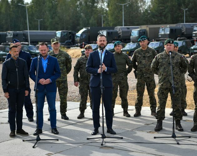  Szef MON zabrał głos. "Priorytetem pozostaje bezpieczeństwo naszej wschodniej granicy"