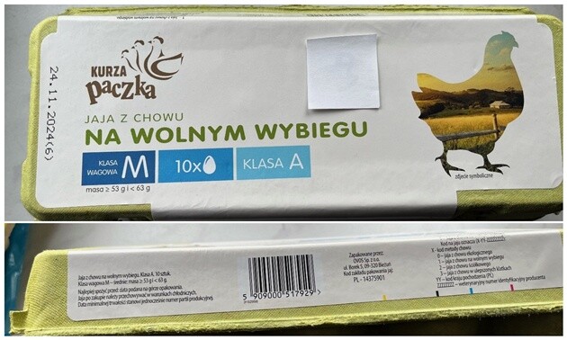 Jajka wycofane ze sprzedaży! GIS ostrzega: wykryto obecność bakterii Salmonella