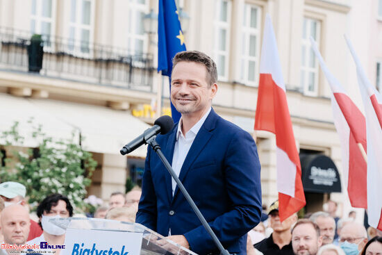 Rafał Trzaskowski w Białymstoku. Każdy może przyjść na spotkanie 