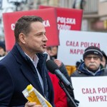 Rafał Trzaskowski odwiedził województwo podlaskie. Zrobił zakupy w sklepie Chorten