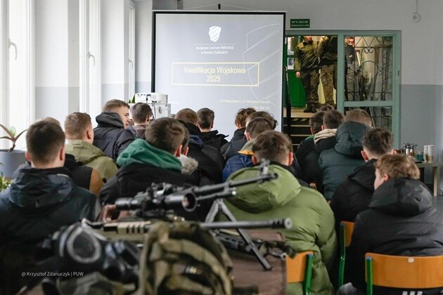 Ruszyła kwalifikacja wojskowa 2025. Wezwą tysiące młodych Podlasian