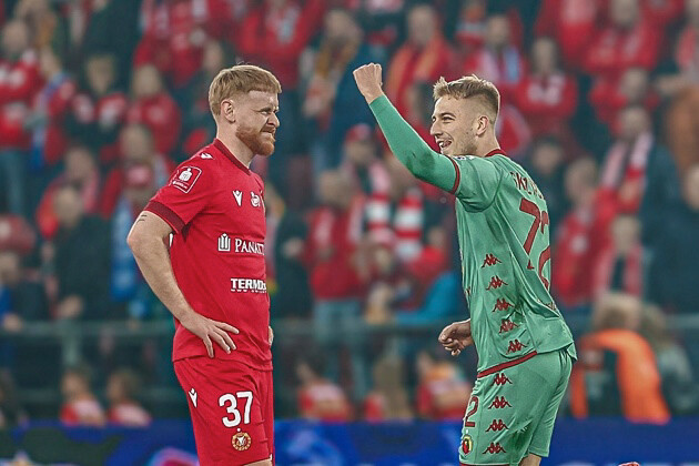 Widzew nacierał, ale defensywa Jagi nie skapitulowała. Mistrzowie Polski z ważnym triumfem