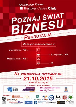 Poznaj Świat Biznesu! - Rekrutacja SF BCC