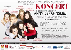 Koncert Anny Serfińskiej