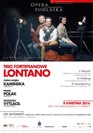 Koncert kameralny - Trio fortepianowe Lontano