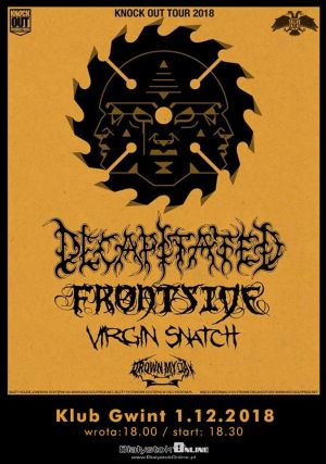 Koncert: Decapitated, Frontside, Virgin Snatch, Drown My Day 