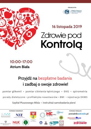 Zdrowie pod Kontrolą - jesień 2019