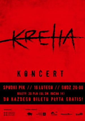 Kreha - koncert w Spodkach