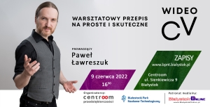 Przepis na proste i skuteczne wideo CV – warsztaty w Centroom