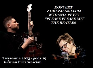 "The Beatles akustycznie" - Koncert Łukasza Jemioły i Pawła Błędowskiego