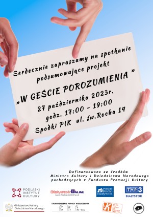 Podsumowanie projektu "W geście porozumienia"